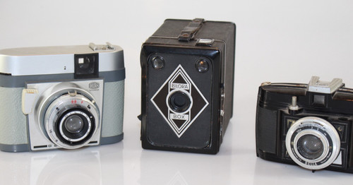 Agfa bilora vintage kamera - vintage, set
