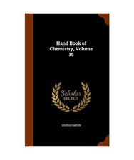 Hand book chemistry volume - hand,