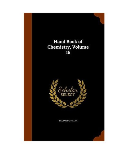 Hand book chemistry volume - hand, chemistry,