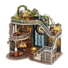 DIY Puppenhaus Bausatz 1:24