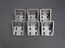 6x Winkel Winkelverbinder Eckverbinder Aluprofil 45x90 #VW2