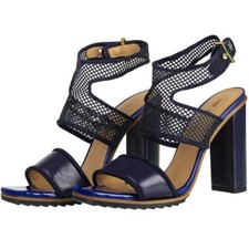 Lacoste Damen Sandalen Leder Handgemacht Pantolleten Sommerschuhe Schlappen 