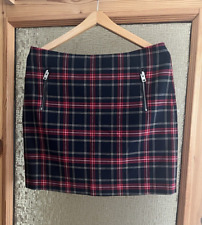 Esprit Rock | Blau Rot | kariert | rockig | Punk & Grunge Look | Gr. 40