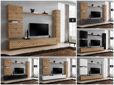 Anbauwand Wohnwand Schrankwand