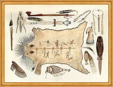 Indianische Waffen und Geräte