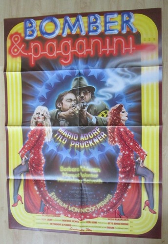 Filmplakat bomber paganini - bomber, &