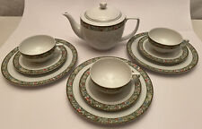 Friesland Teeservice = Teekanne ca. 1,1 L. plus 3 Gedecke plus Kuchenteller