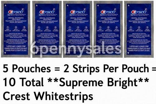 Crest white supreme - crest, 3d