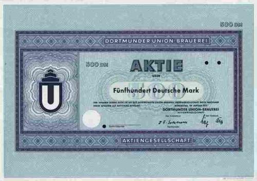 Dortmunder union brauerei 1971 - dortmunder,