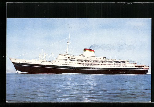 Ansichtskarte passagierschiff - ansichtskarte,