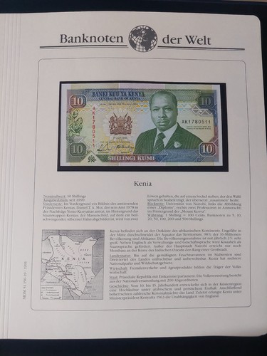 Banknoten der welt kenia - kenia, 10