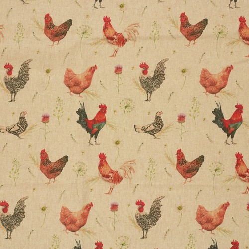 Dekostoff canvas hahn - dekostoff,
