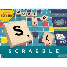 Scrabble Original Holz 2 in 1