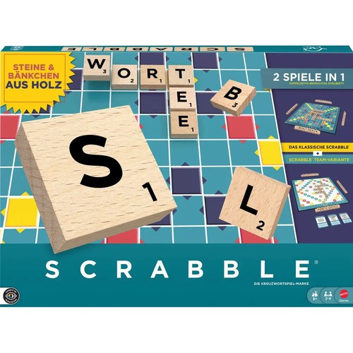 Scrabble original holz - scrabble, in