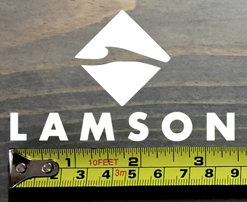 Lamson waterworks sticker - lamson,