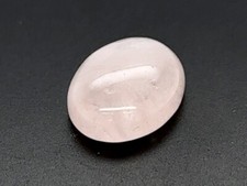 SAMMLERSTEIN MILKY MORGANIT CABOCHON AUS MOSAMBIK ca. 9,00 ct. SCHMUCKJAGD