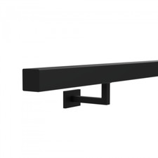 Handlauf Stahl 40x40 Schwarz