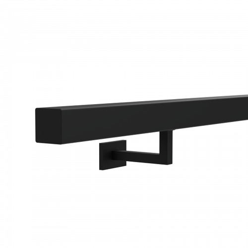 Handlauf stahl 40x40 - stahl, schwarz