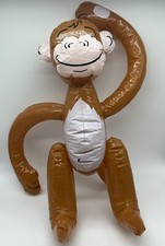 Affe aufblasbar Äffchen Figur Dschungel Party Deko Wasserspielzeug Ca. 55 Cm