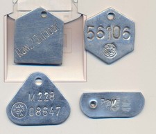 (Nr. 354 ) DDR-Werkzeugmarken aus Zwickau,  RAW