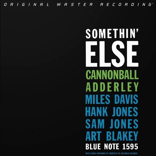 Cannonball adderley somethin - cannonball, somethin'