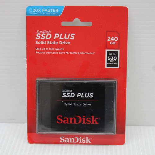 Sandisk ssd plus 240gb 5 - sandisk, 2,5