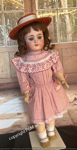 Antike porzellankopfpuppe - antike,