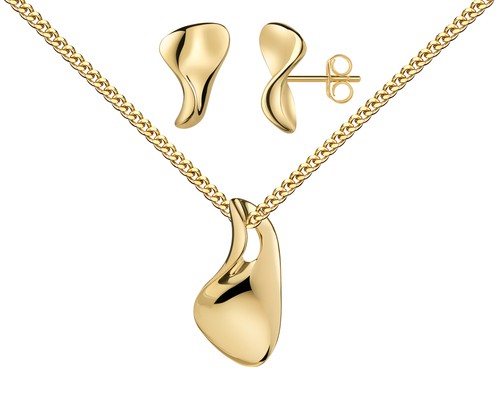 Gold 333 schmuckset - gold,
