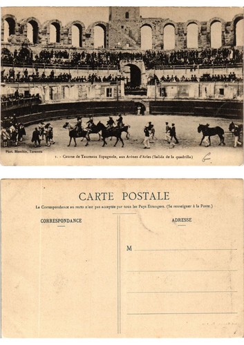 Cpa bullfighting arenes - bullfighting,