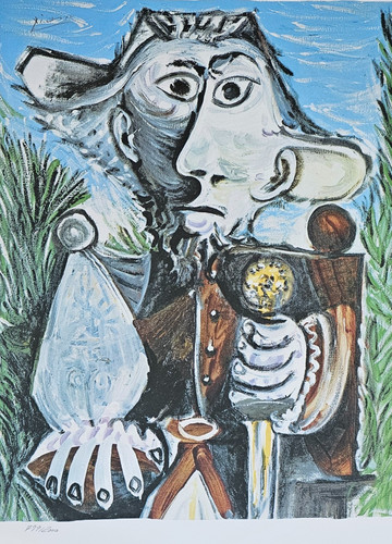 Pablo picasso mann mit - pablo,
