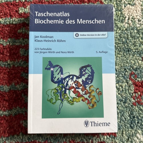 Taschenatlas biochemie des - biochemie,