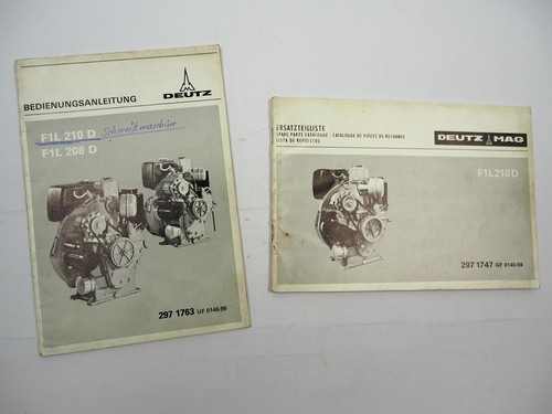 Original deutz f1l 210 motor - f1l,