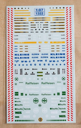 Decals 1322 landmaschinen - tl-decals,
