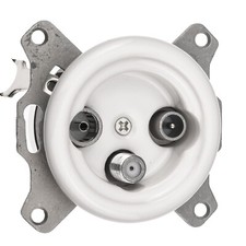 Keramik TV SAT Steckdose