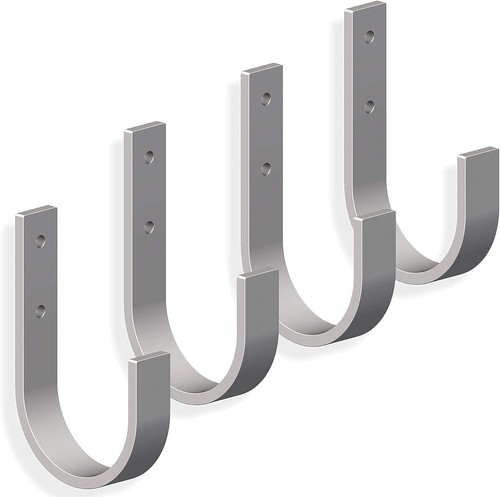Wandhaken stahl verzinkt - 4x,