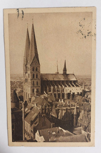 Lübeck marienkirche - ak,