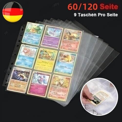 120 seiten sammelkarten - 120,