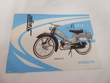 Prospekt Brochure Staiger Moped  Sport Feuervogel Sportmoped Rarität 