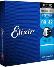 Elixir 12000 Polyweb 09-42 Satz für E-Gitarre