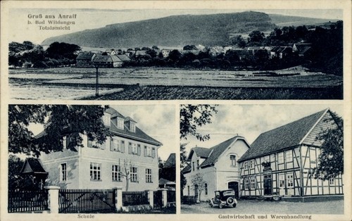 Anraff edertal hessen - ak,
