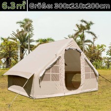 Aufblasbares Zelt für 4-6 Personen - 420D Oxford-Stoff - Campingzelt 3×2.1×2m