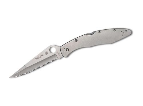 Spyderco police stainless - spyderco,