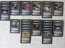 24 Star Trek Black border Edition CCG Karten „EVENT“ -Top Zustand-