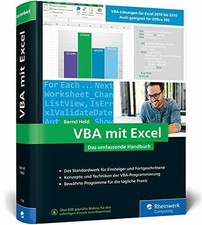 VBA mit Excel: Das umfassende Handbuch für Einsteiger Buch Rheinwerk Computing