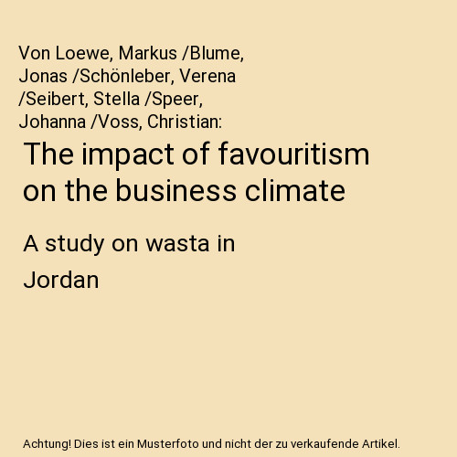 The impact favouritism on - favouritism,