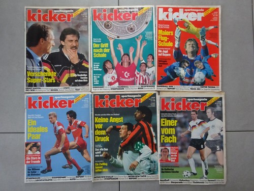 Kicker sportmagazin konvolut - sportmagazin,
