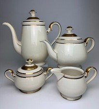 Vintage Teeservice Hutschenreuther Selb 2 Kanne Zuckerdose  Milchkanne Jahr 1946