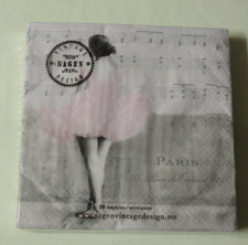 20 Servietten Ballett Paris
