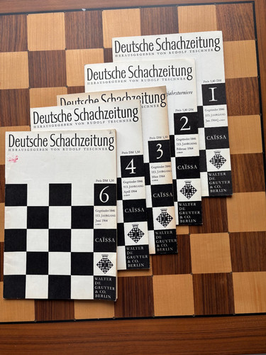 Deutsche schachzeitung hefte - deutsche,