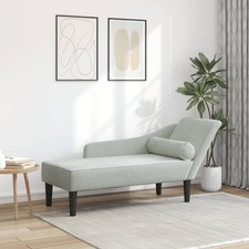 Elegante chaiselongue hellgrau - elegante,
